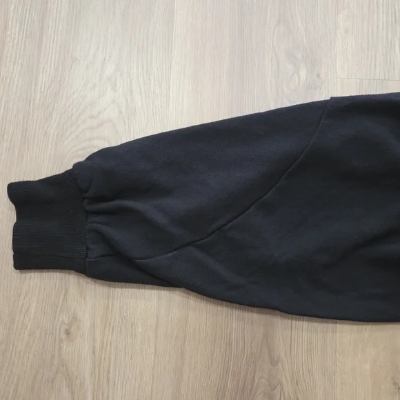 Nike ESC Every Stitch Considered Blk Unisex Mock Neck Oversized Sweatshirt L - Picture 7 of 10